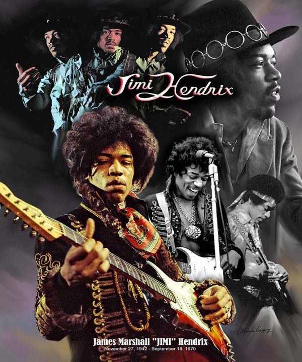 Jimi Hendrix B-4133 - Wishum Gregory