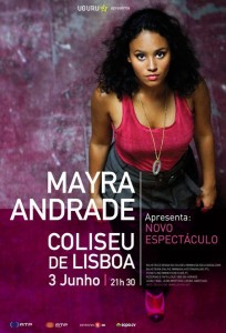 Mayra Andrade no Coliseu de Lisboa